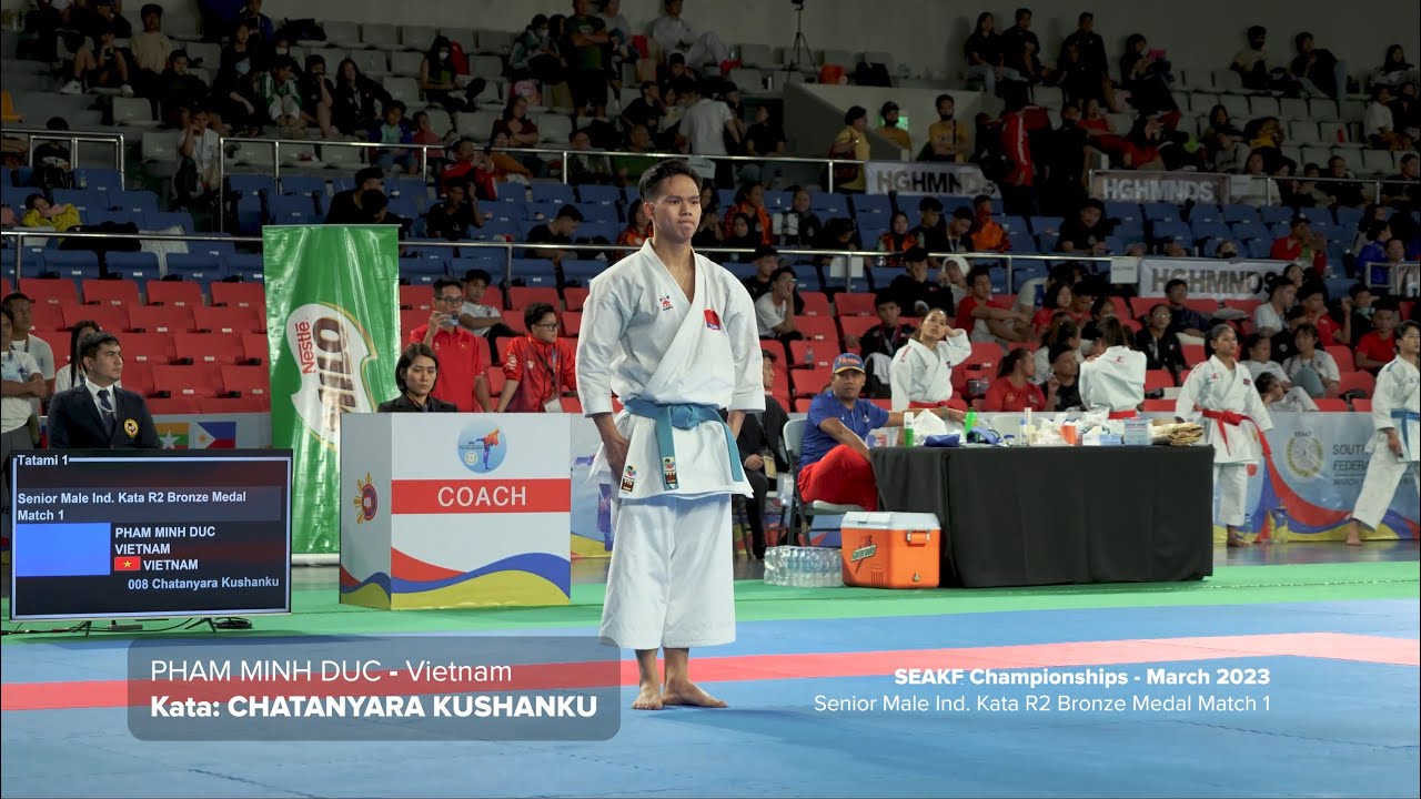 CHATANYARA KUSHANKU -  Pham Minh Duc (Vietnam) | SEAKF 2023 Senior Male Individual Kata