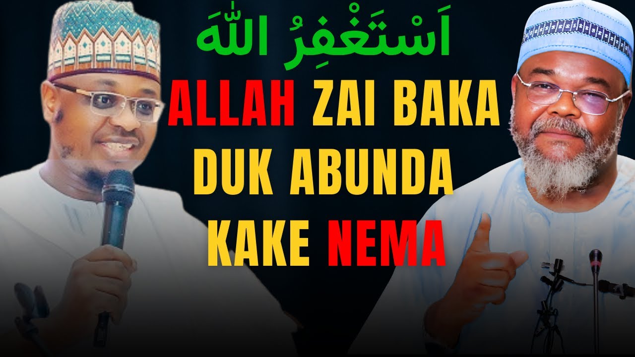 ISTIGFARI: Sirrin Samun Arziki, Nasara da Kawar da Talauci || Prof Isa Ali Pantami da Sheikh Haifan