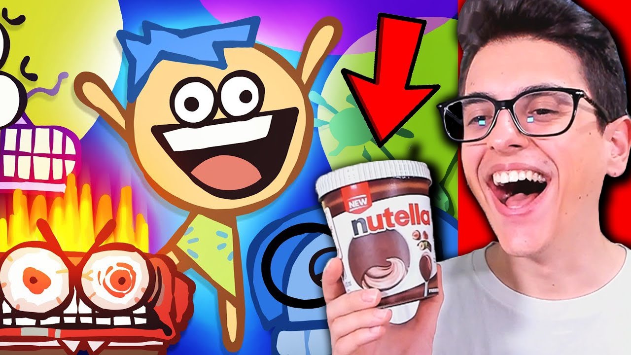 PROVA A NON RIDERE ESTREMA CON IL GELATO ALLA NUTELLA!! (Inside Out 2, Poppy Playtime, Catnap)