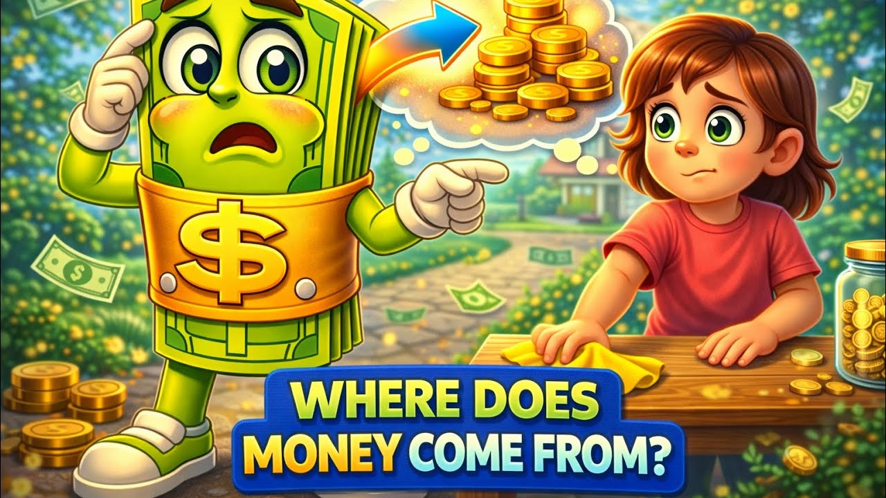 How People Earn Money 💰 | Money Basics for Kids
