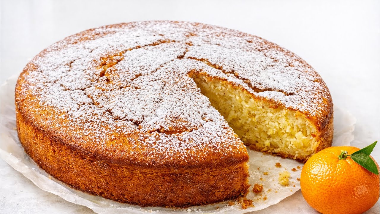 This Mandarin Cake Will Blow Your Mind! 🍊🍰✨ 