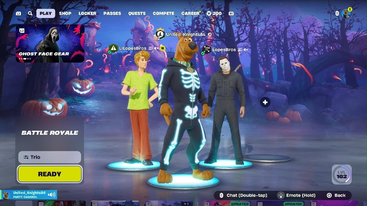 Fortnite Battle Royale | Scooby-Doo Squad ✌️ LopesBros