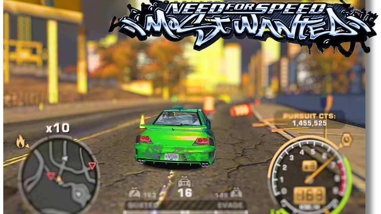 Need for Speed Most Wanted (2005) Heat 5-10 Police Chase HD (HARD MODE)
