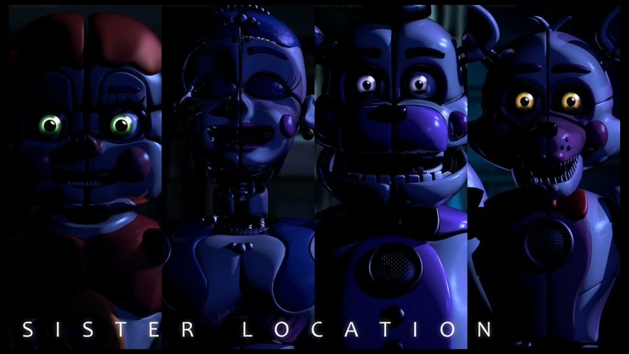 FNAF SISTER LOCATION - Venta Black (HQ)