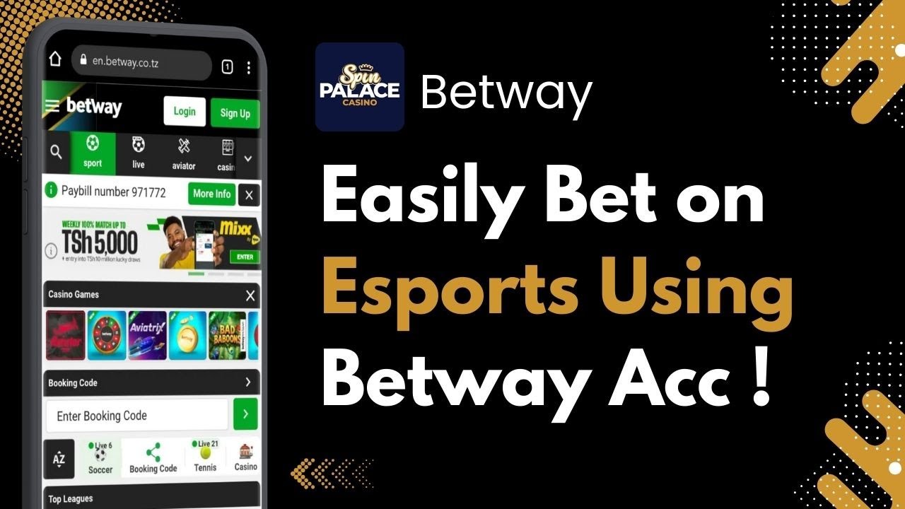 How to Bet on Esports Using the Betway App | Spin Palace Casino