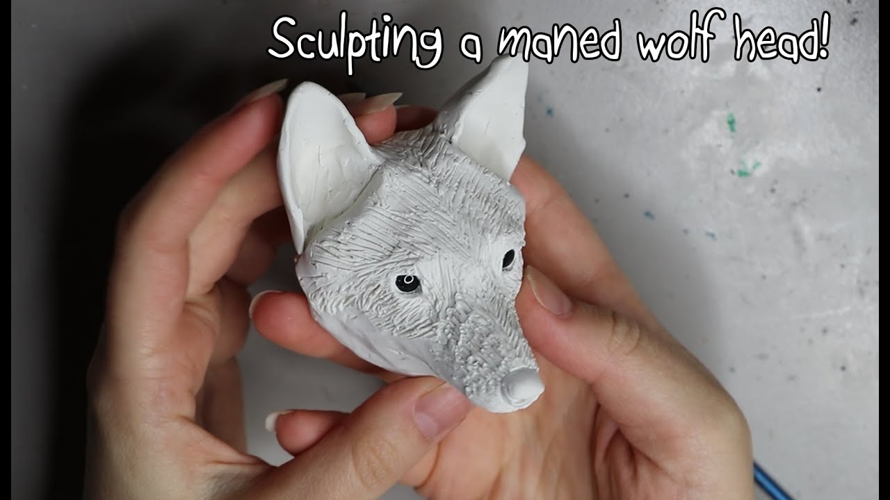 Sculpting a Maned Wolf Head!