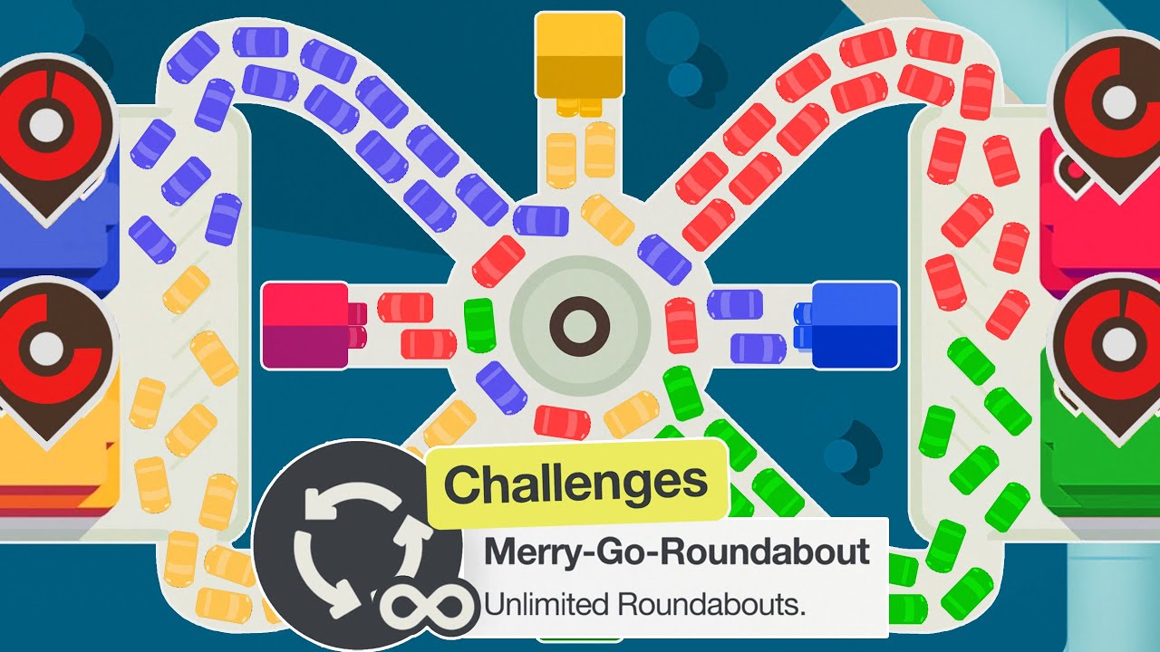 Unlimited Roundabouts And No Segregation In Mini Motorways!