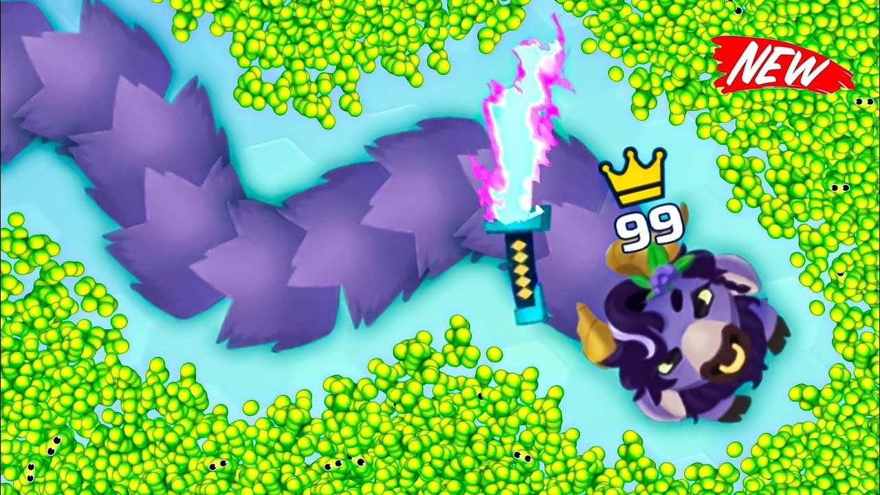 Dionysus New Snake Skin Unlock! And Small Snake To Big Snake Snake.io Gameplay