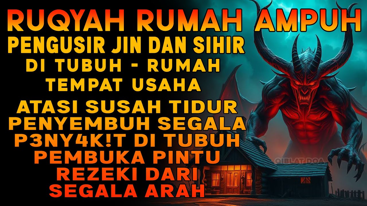 RUQYAH RUMAH PENGUSIR JIN, SETAN & SIHIR DI RUMAH & TUBUH, PENENANG HATI & FIKIRAN | ALAA AQEL