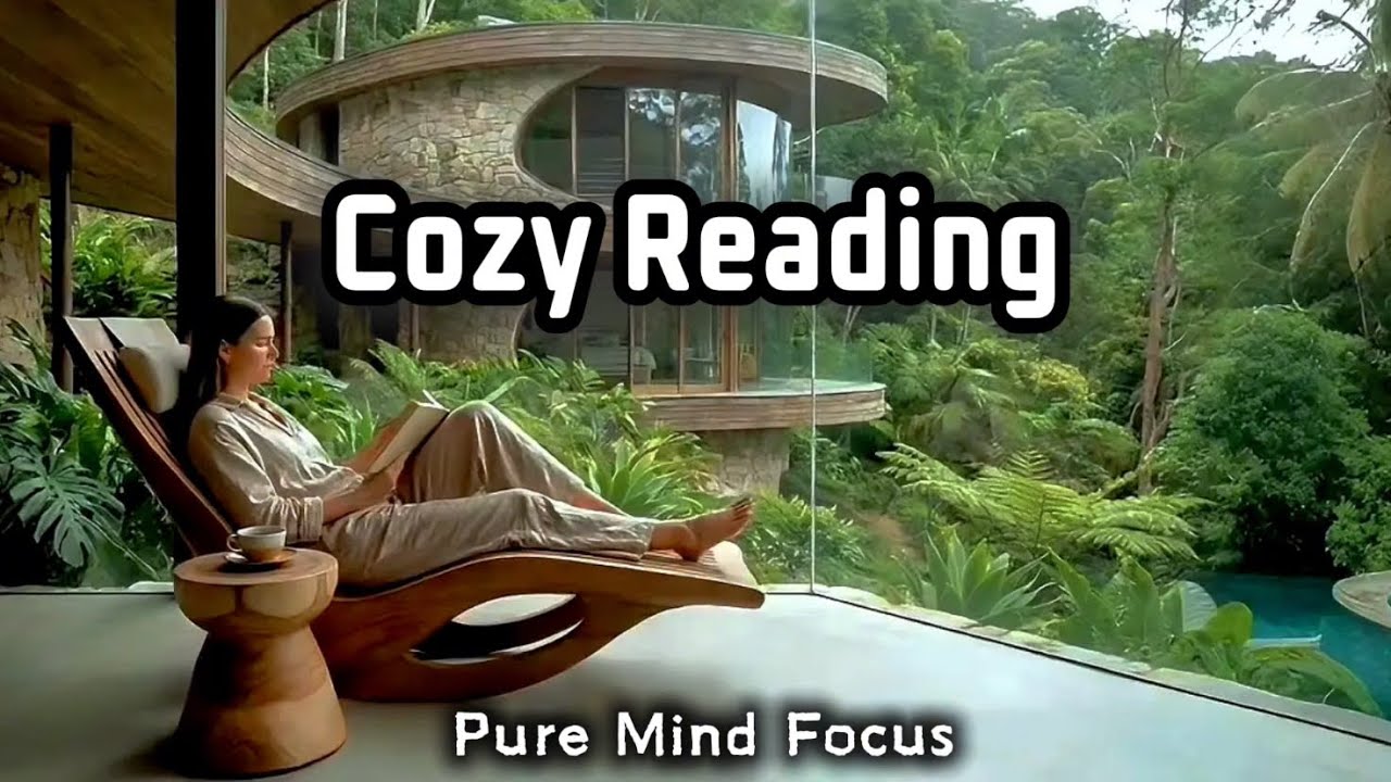 Спокойное Пространство для Чтения 🌴 | Тихий Ambient для Медленных Моментов | Pure Mind Focus