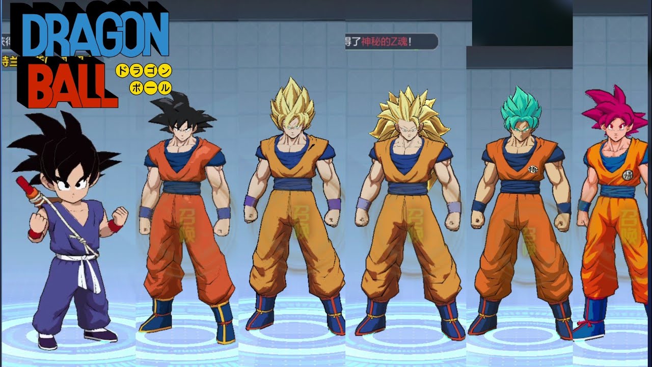 Todos os personagens de Dragon Ball Strongest Warriors (05/08/2021)