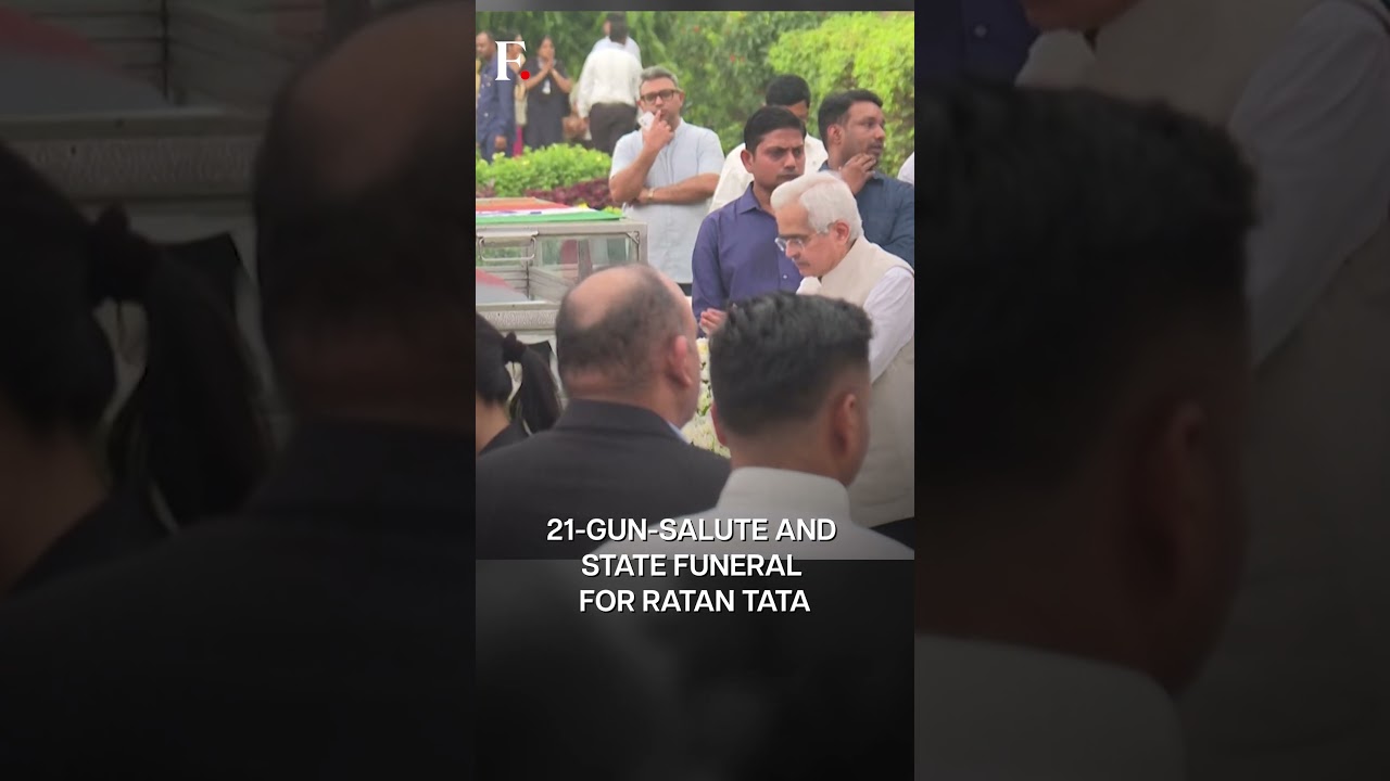 21-Gun-Salute, State Funeral as India Bids Farewell to Ratan Tata | Subscribe to Firstpost