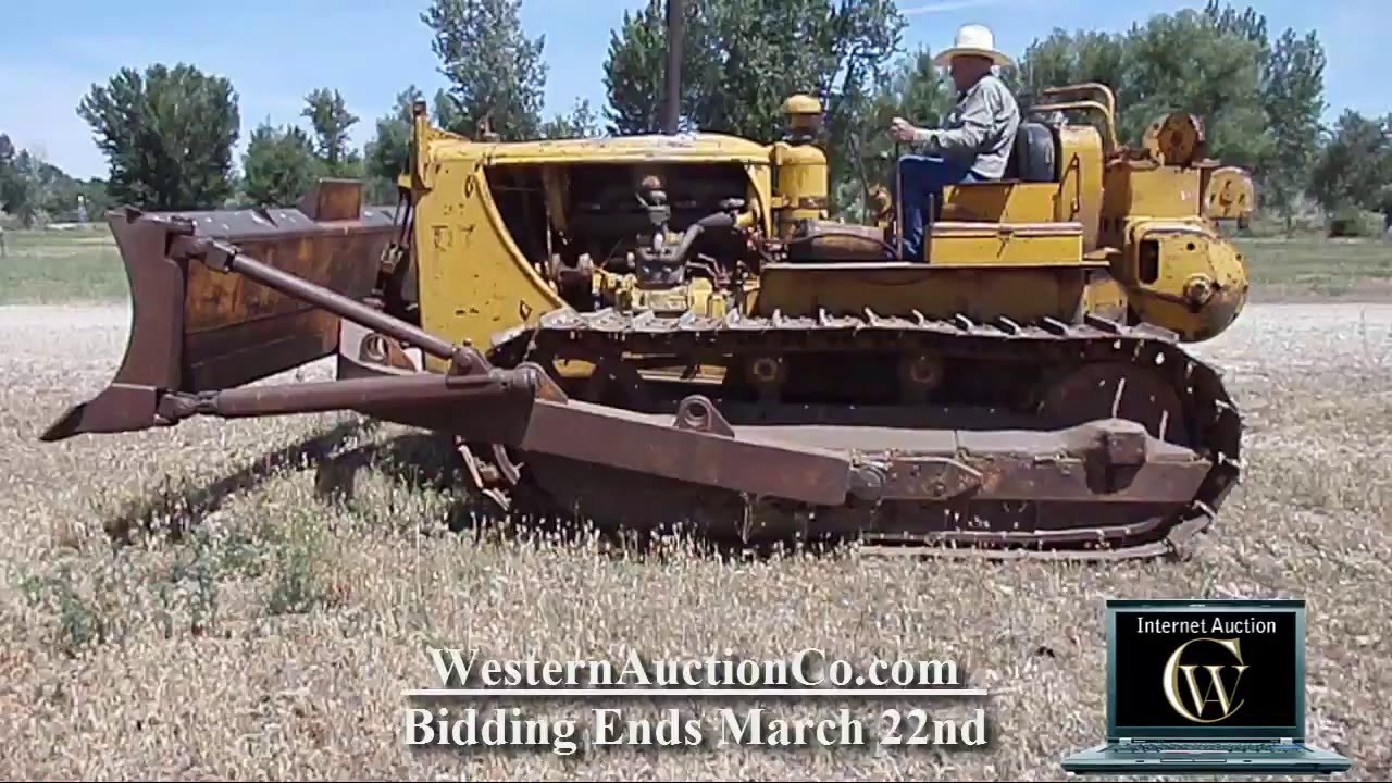 Caterpillar D7 3T Crawler Dozer For Sale At Auction!