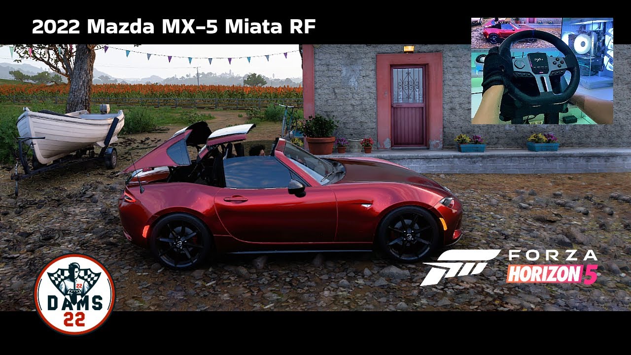 2022 Mazda MX 5 Miata RF - Forza Horizon 5 | Steering Wheel PXN V9 Gen2