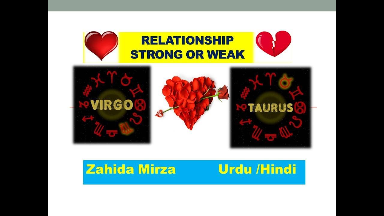 Taurus and Virgo  ثور اور سنبلہ Horoscope Relationship Zodiac Compatibility | Zahida Mirza | Urdu
