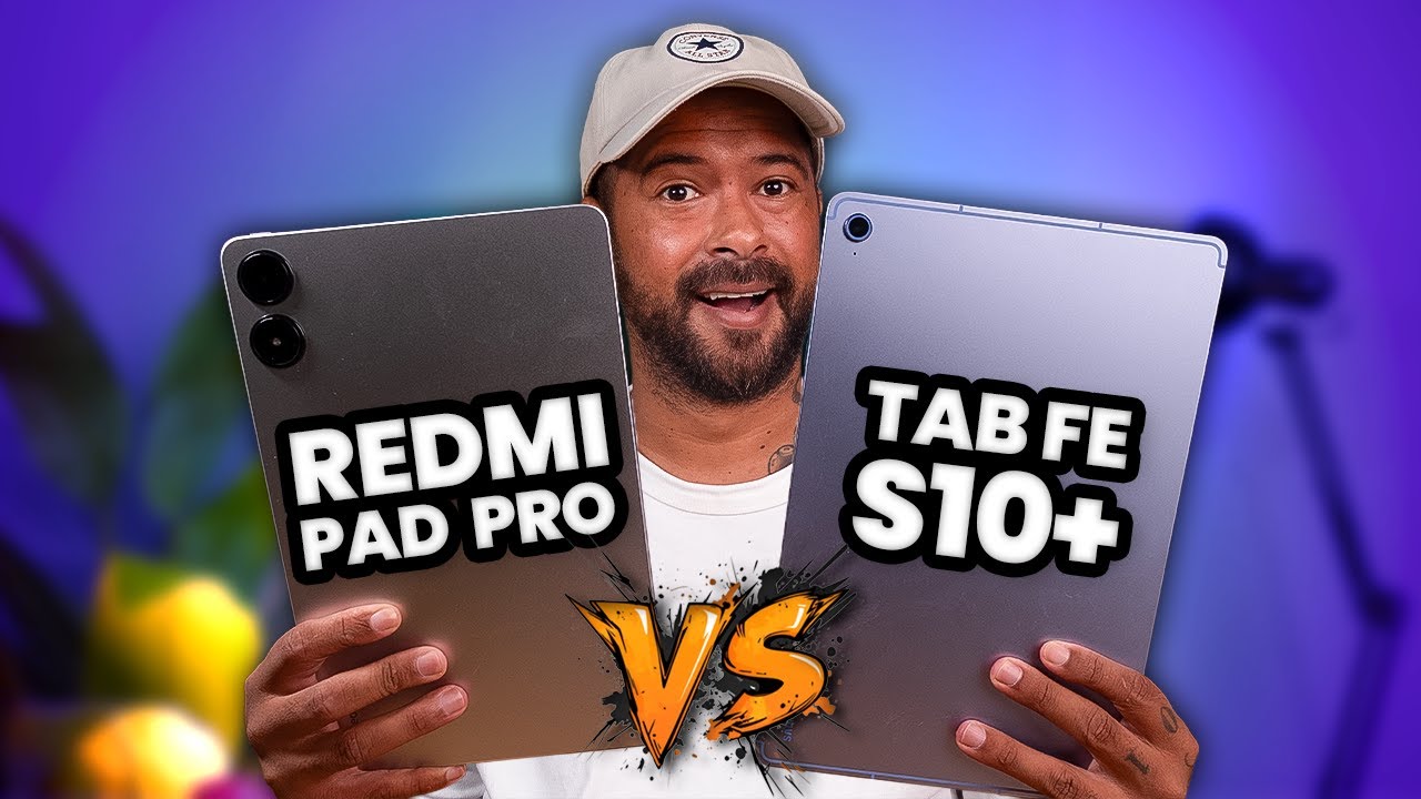 TAB S10 FE PLUS vs REDMI PAD PRO qual COMPRAR?