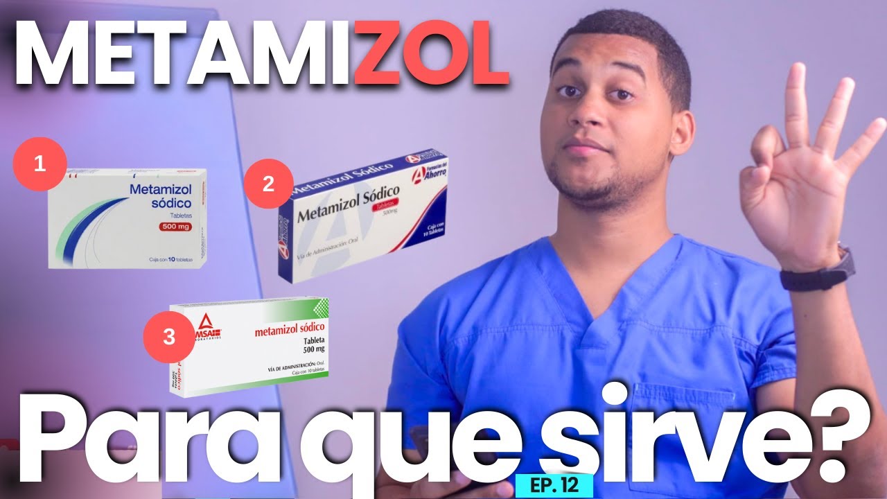 METAMIZOL para que sirve Metamizol S&oacute;dico  | 3 COSAS - DIPIRONA