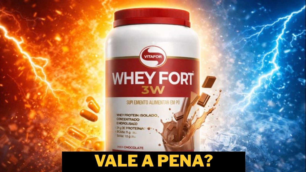 Whey Fort 3w da Vitafor, é bom? Vale a Pena? É Confiável? Minhas Impressões do Produto