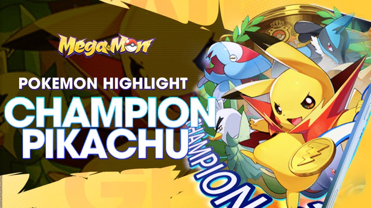 ⚡ Champion Pikachu is here! Who’s ready to catch?  