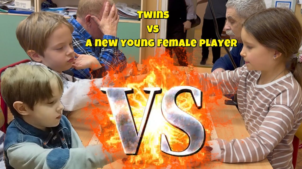 Twins vs Smirnova Mariya - a new young female player here