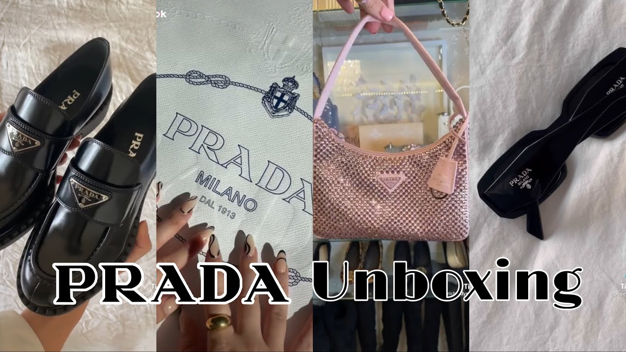PRADA luxury Unboxing on Tiktok | VM - Tiktok