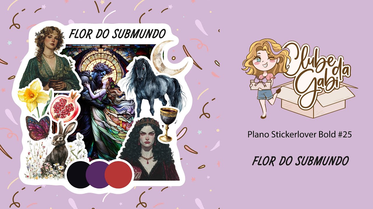 Stickerlover Bold #25 | a dualidade de Perséfone