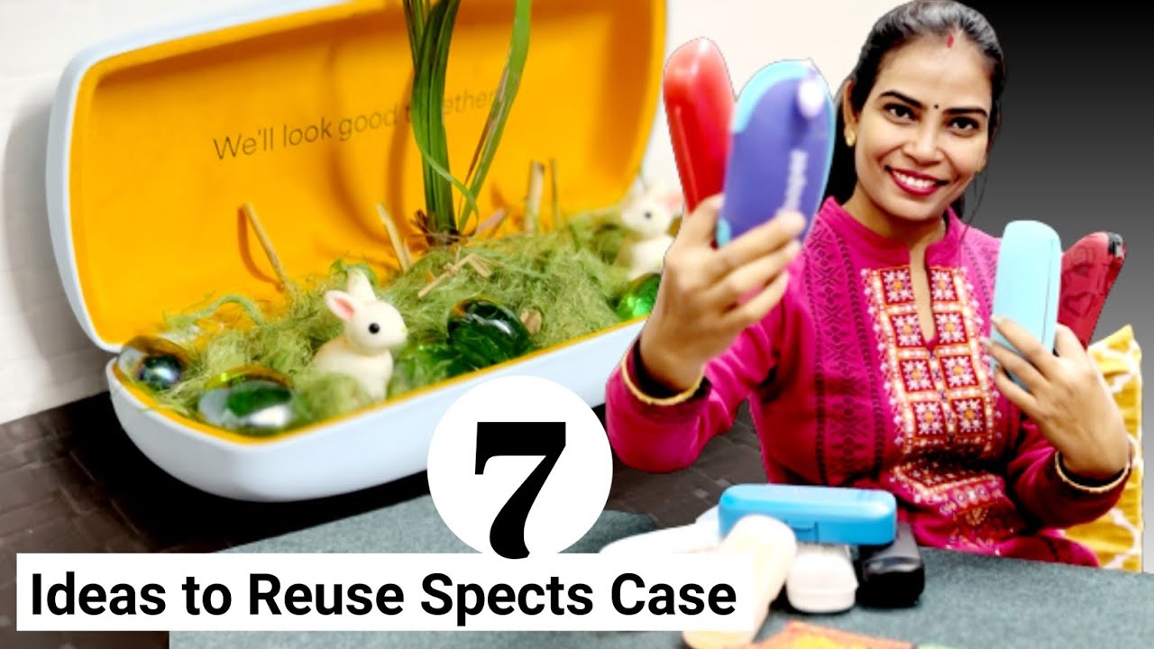 ढेर सारे चश्मे के केस को मैंने ऐसे किया Reuse |Old Spects Cases Reuse Ideas | Spects box DIY Ideas