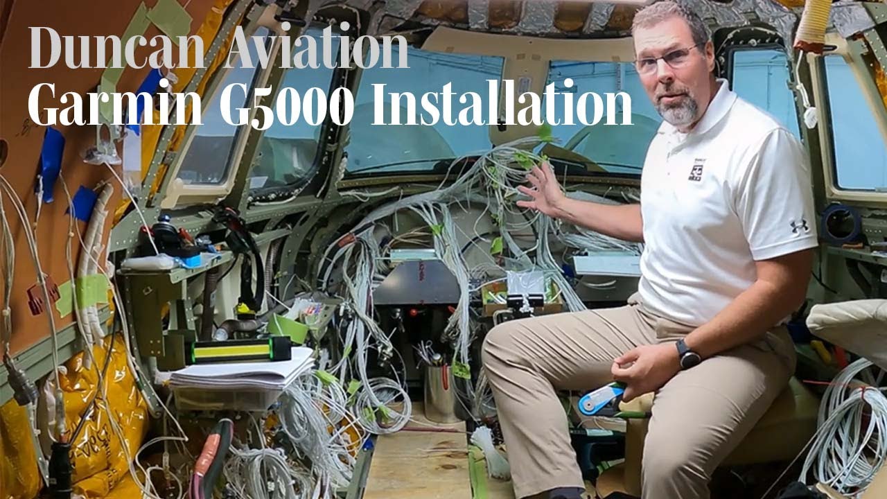 Duncan Aviation G5000 Installation | Episode 2: The Wiring