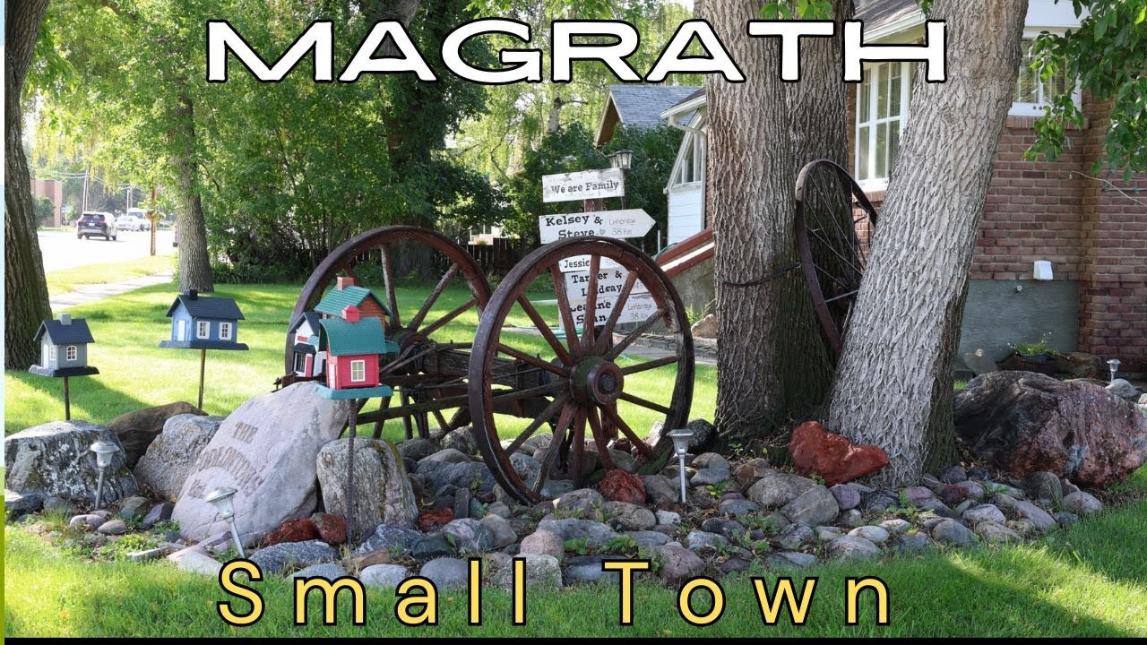 Small Town Charm in Canada's Prairies: Exploring Town of Magrath
