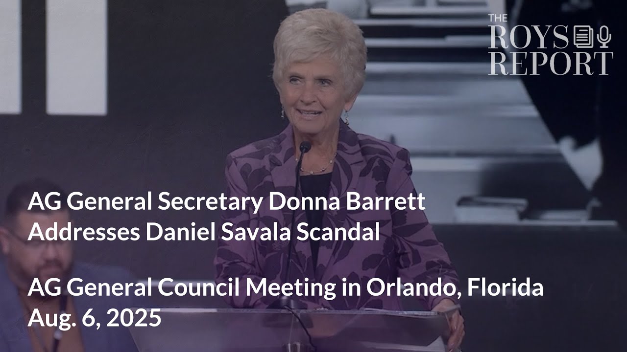 AG General Secretary Donna Barrett Addresses Daniel Savala Scandal - Aug. 6, 2025