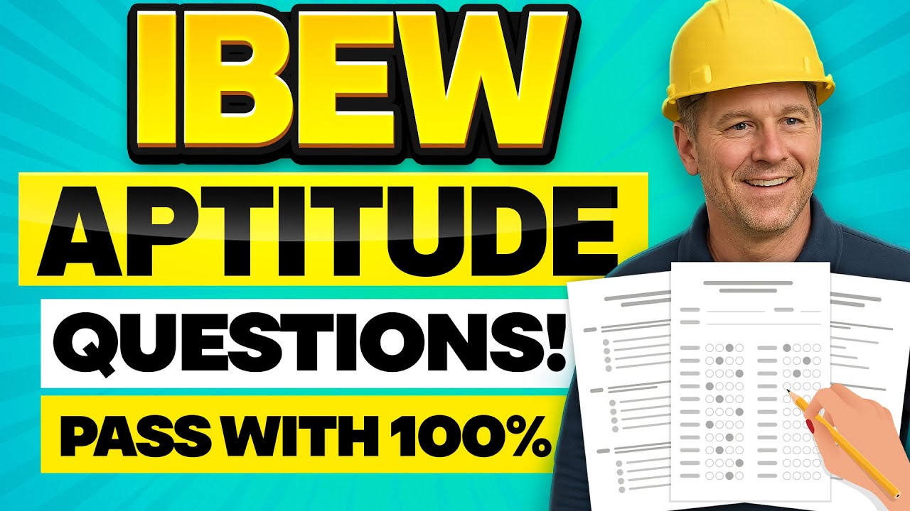 IBEW ASSESSMENT TEST QUESTIONS AND ANSWERS WITH SOLUTIONS (Pass the IBEW Aptitude Test with 100%)