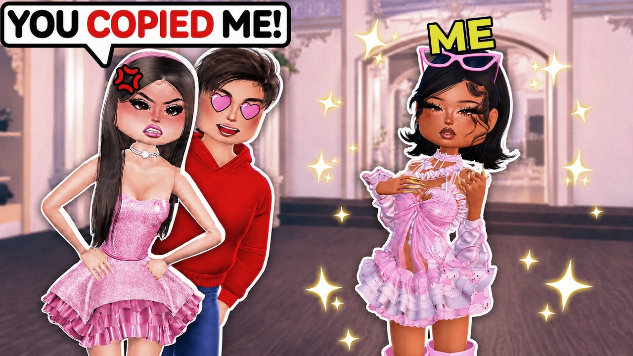Я копировал парочки в Dress to Impress, чтобы *РАЗЛУЧИТЬ ИХ*!