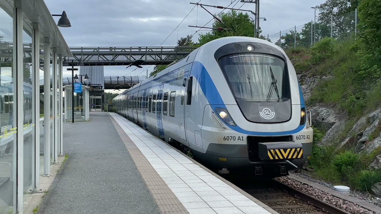 Pendeltågsresa - Nynäsbanan