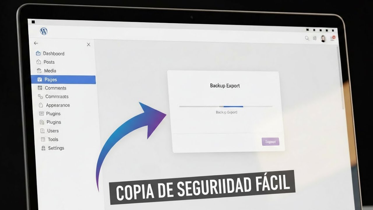 Cómo HACER un BACKUP de WordPress paso a paso (gratis)