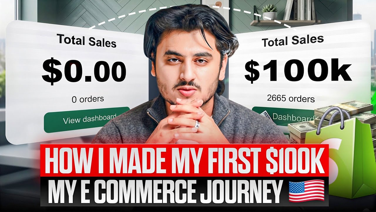 How I Made My First $100,000 in America 🇺🇸 | My E-Commerce Journey from Zero to 100,000$ in USA 🇺🇸 