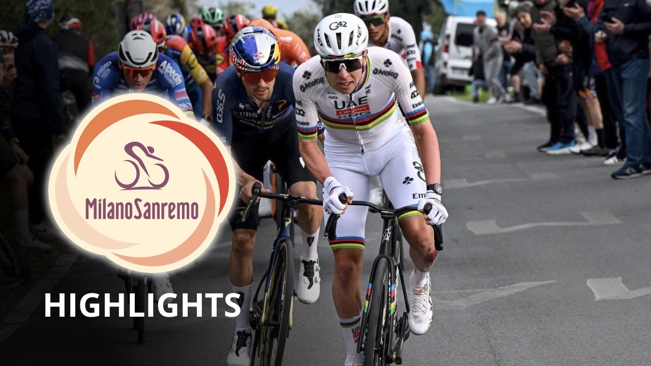 Milano-Sanremo 2026 - Highlights - Can Tadej Pogacar win his first Milano-Sanremo ?