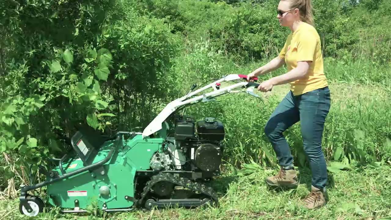 How to Use a Cyclone Flail Mower