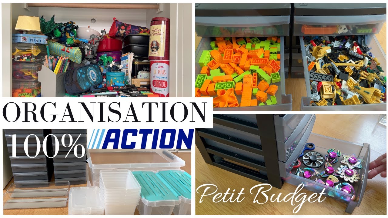 IDÉES RANGEMENT & ORGANISATION JOUETS | 100% ACTION