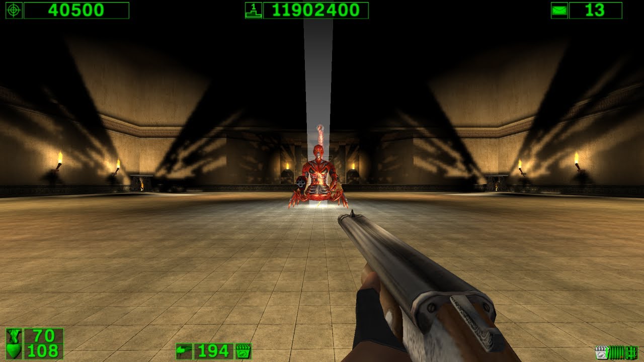 Serious Sam: The First Encounter - Karnak Demo - Serious (Kills: 706/707 | All Secrets)