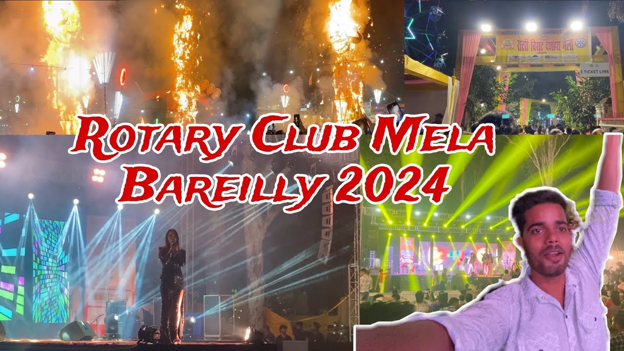 Rotary Club Mela Bareilly 2024. full Masti ki Rotary Club Mela Mein