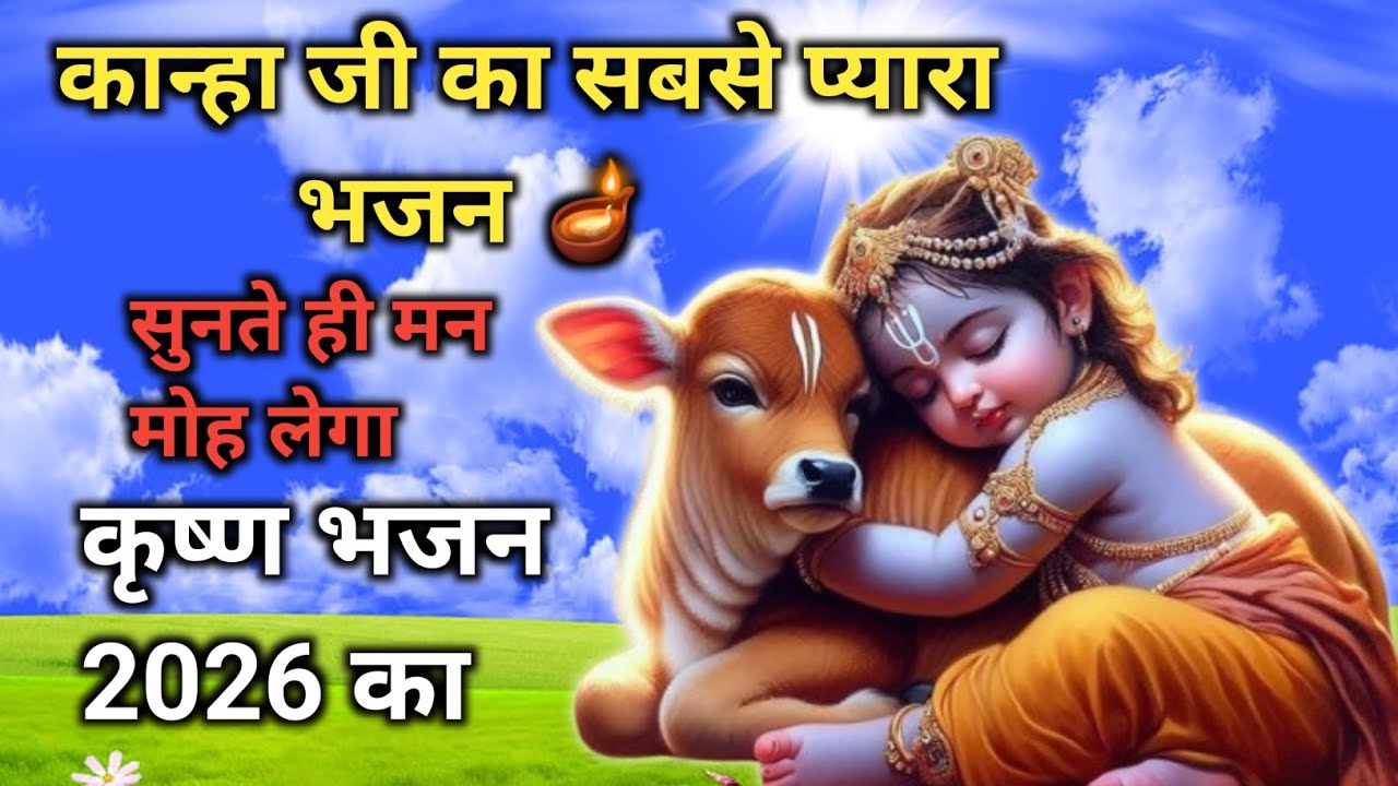 Little Krishna Song 2026 | नटखट कान्हा का सुपरहिट भजन/ मनमोहन भक्ति गीत 🎶 || BhaktiOfficial #Krishna