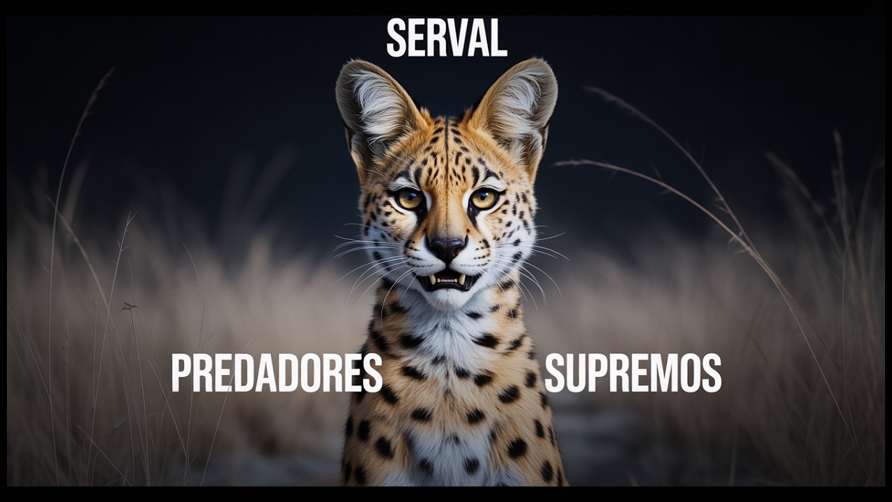 SERVAL: O CAÇADOR MAIS EFICIENTE DA SAVANA | SALTOS, AUDIÇÃO E PRECISÃO