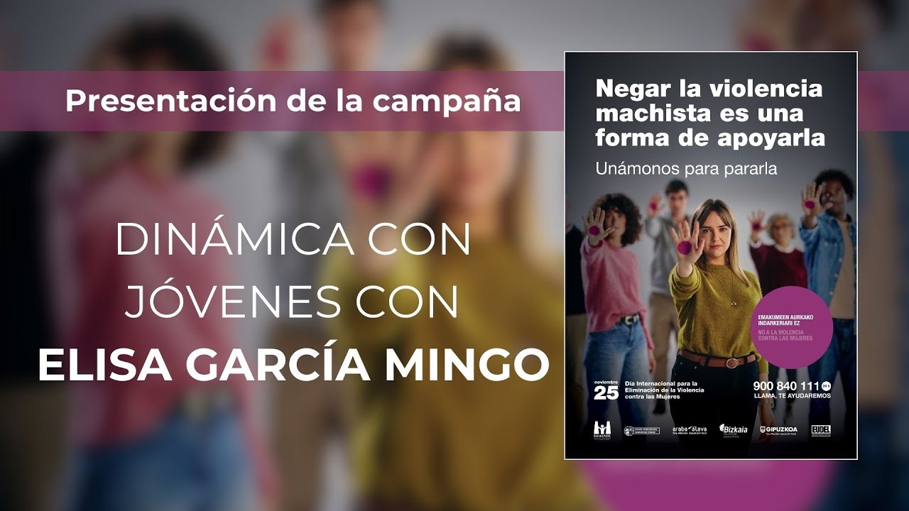 🟣 Dinámica con jóvenes con la experta en violencia en el entorno digital, Elisa García Mingo - #25N