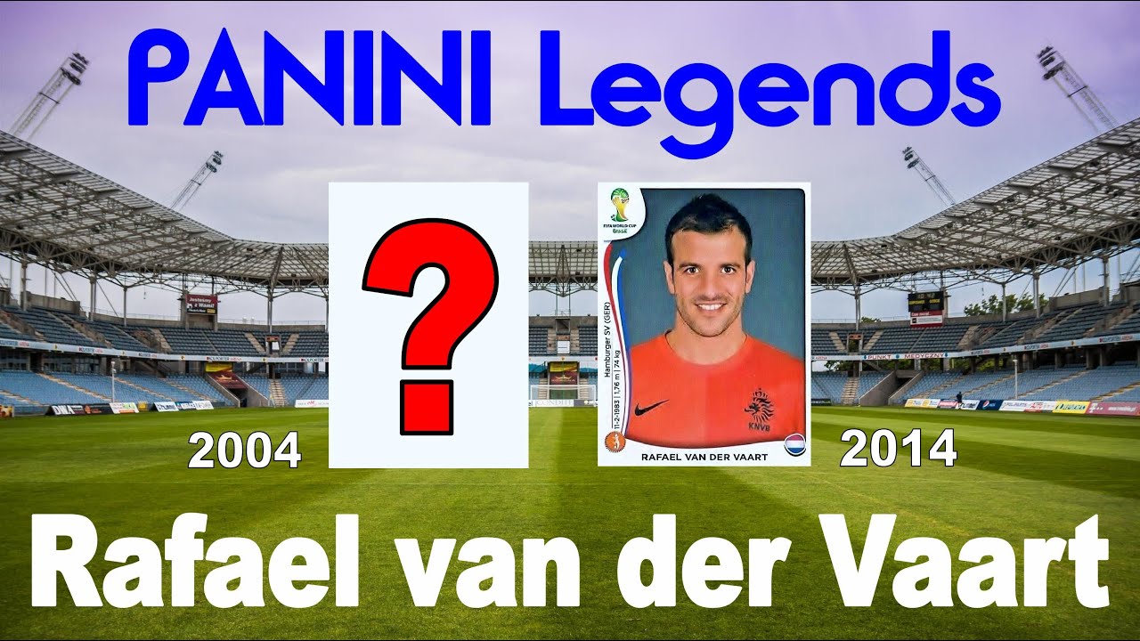 Panini LEGENDS - Rafael van der Vaart (Netherlands)