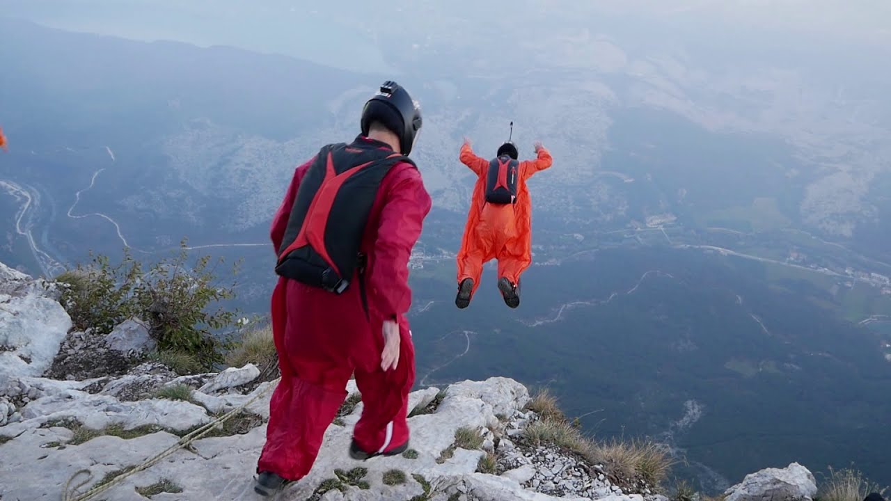 BASE jumping short documentary - It's easy, you put on your suit and fly away :)