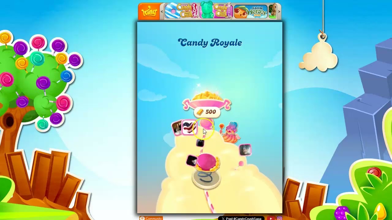 Candy Crush Saga Events Run including the 2025 Candy Cup Qualifier!