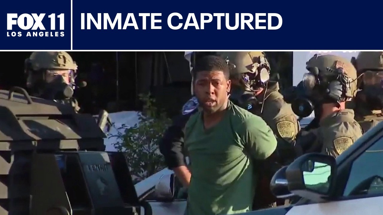 Escaped inmate barricades inside Torrance home