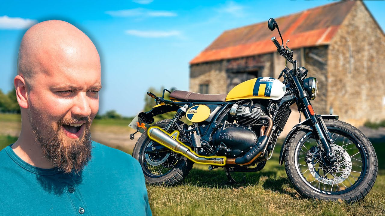 The Royal Enfield Bear 650's SOUND Problem is SOLVED! (Mistral Exhaust)