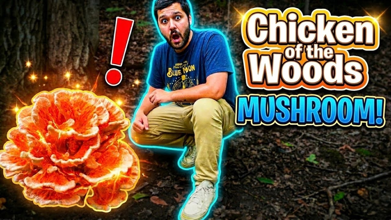 Chicken of The Woods Mushroom Tastes Just Like Chicken!