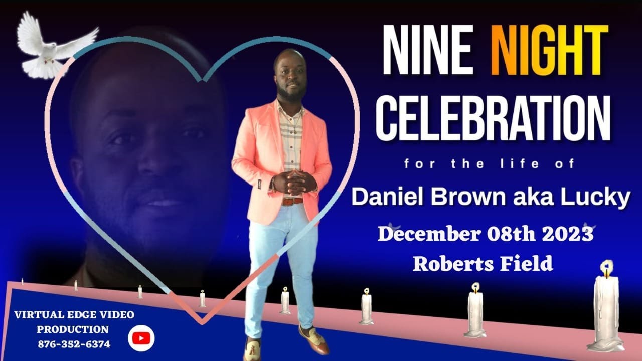 Daniel Brown aka Lucky Nine Night Celebration